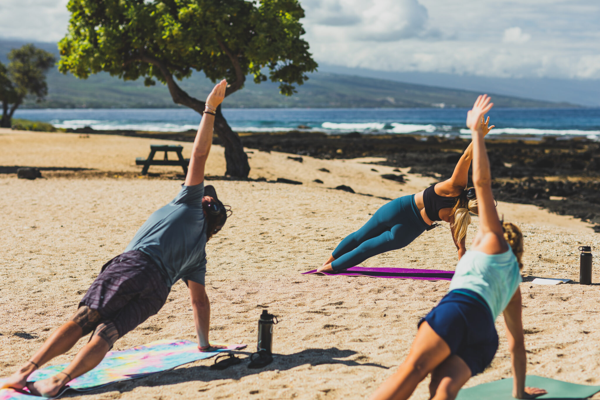 Big Island Yoga on the Beaches of Kona Hawaii Yoga Big Island